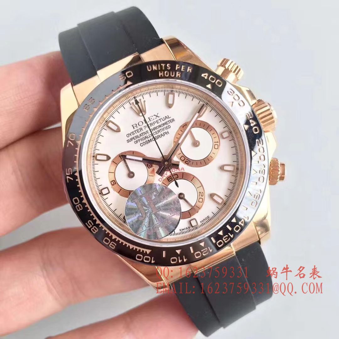 【JF1:1 top 复刻高仿手表】 Rolex  Cosmograph Daytona  Ditongna 系列116515LN-L(FC) 咖啡色机械 wrist watch  / R009