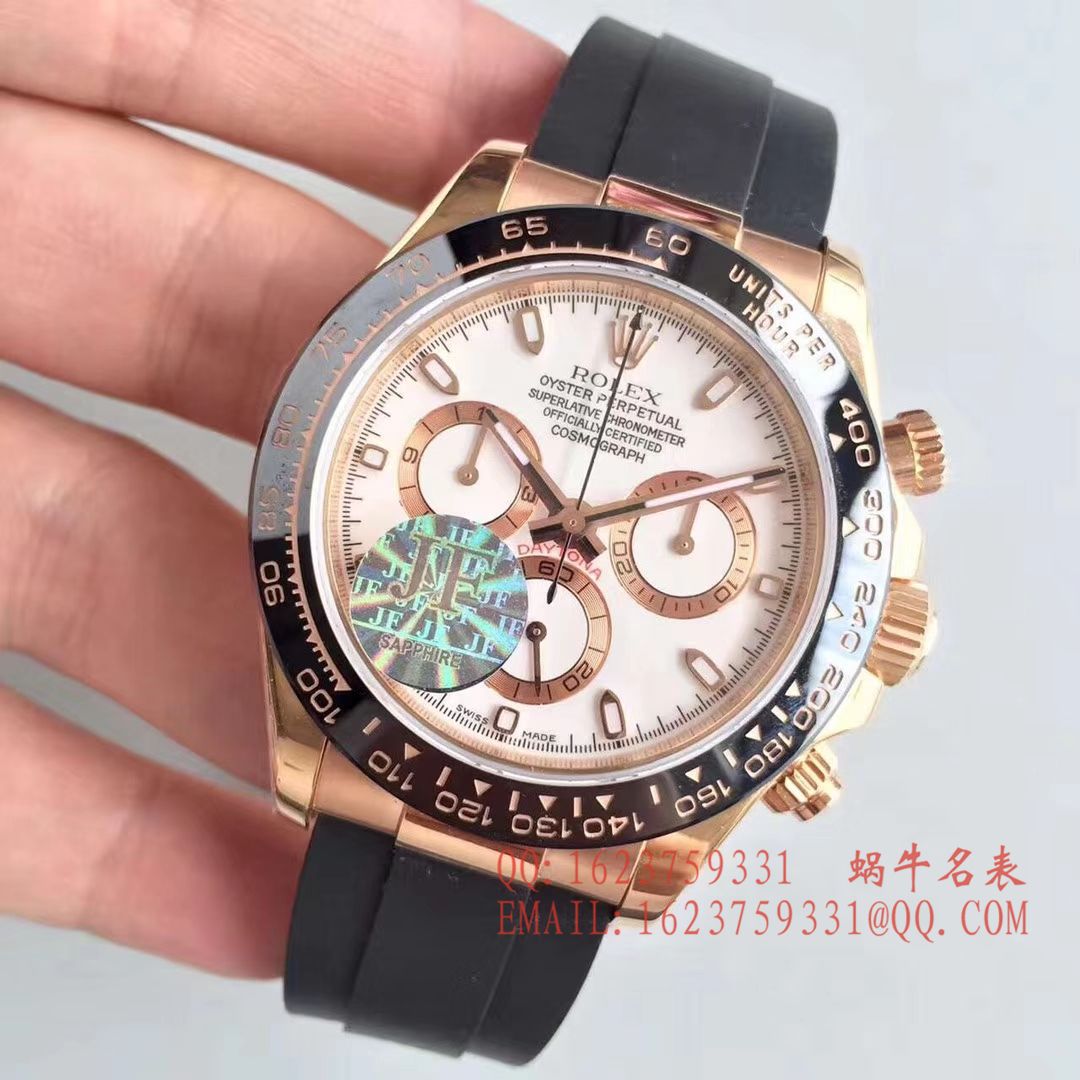 【JF1:1 top 复刻高仿手表】 Rolex  Cosmograph Daytona  Ditongna 系列116515LN-L(FC) 咖啡色机械 wrist watch  / R009