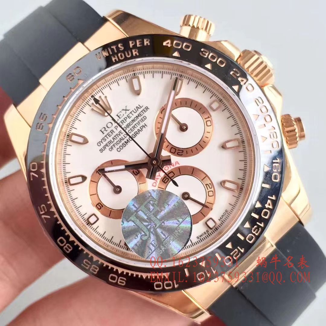 【JF1:1 top 复刻高仿手表】 Rolex  Cosmograph Daytona  Ditongna 系列116515LN-L(FC) 咖啡色机械 wrist watch  / R009