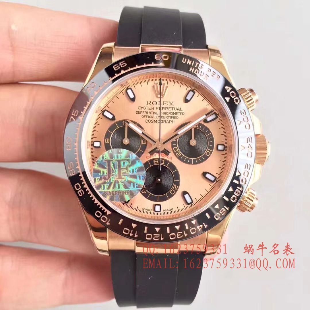 【JF1:1 top 复刻高仿手表】 Rolex  Cosmograph Daytona  Ditongna 系列116515LN-L(FC) 咖啡色机械 wrist watch  / R009
