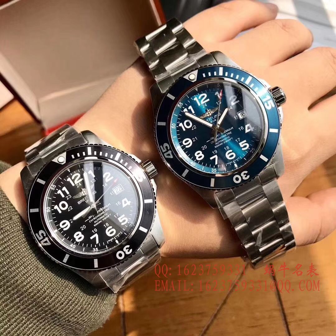 【原单正品、支持专柜验货】 Breitling 超级海洋系列A17392D7/BD68/162A 、 A17392D8|C910|228S|A20SS.1 wrist watch  / BL081