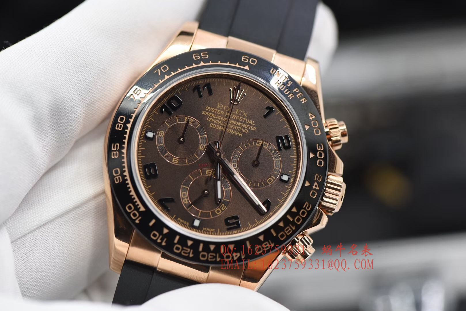【AR一比一超A高仿手表】 Rolex ROLEX Cosmograph Daytona  Ditongna 系列116515LN-L(FC) 咖啡色 wrist watch  / R200