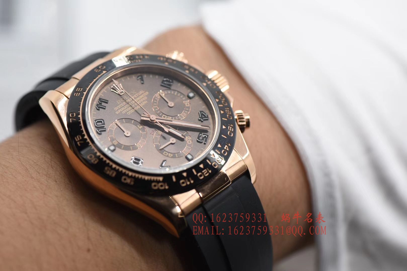 【AR一比一超A高仿手表】 Rolex ROLEX Cosmograph Daytona  Ditongna 系列116515LN-L(FC) 咖啡色 wrist watch  / R200