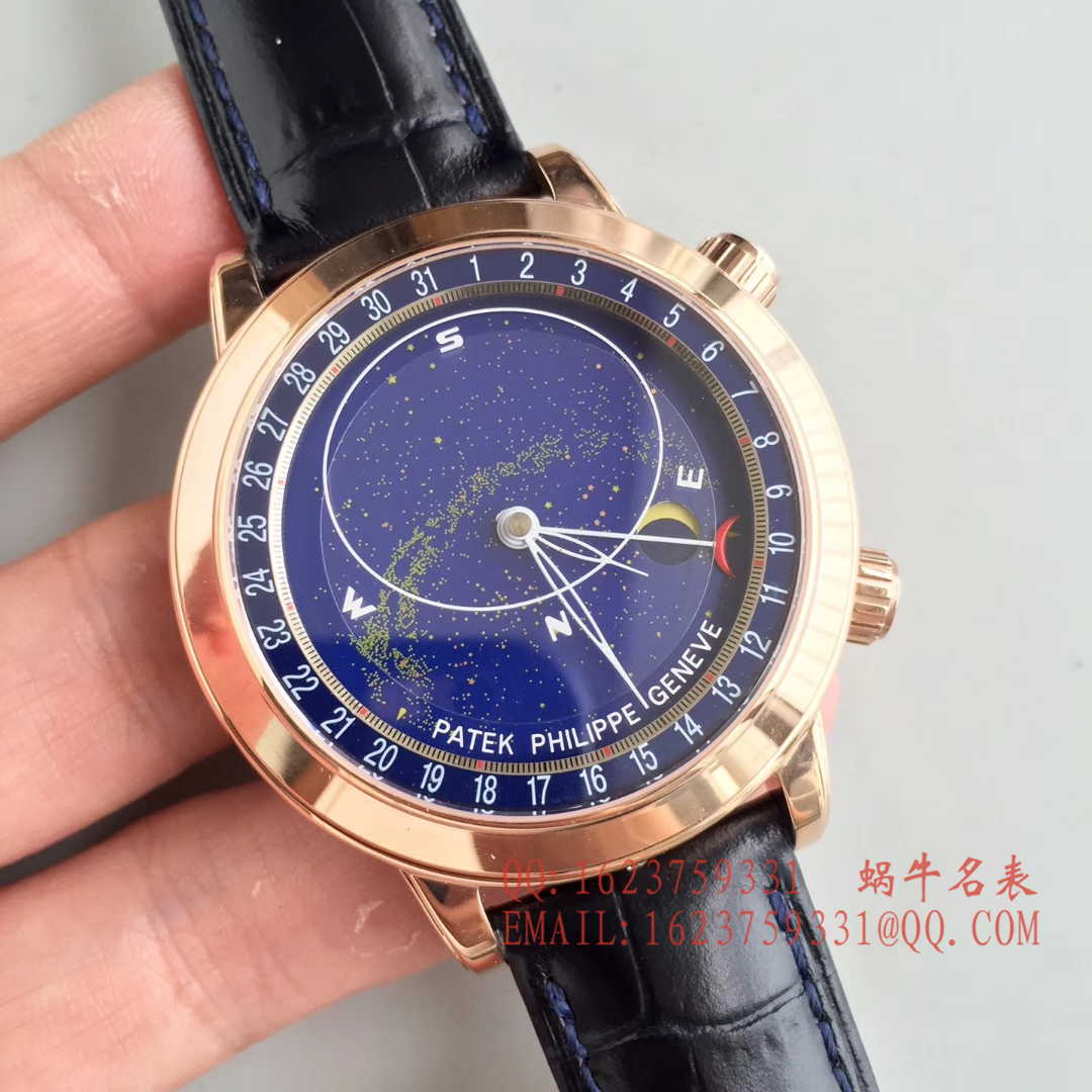 【 Video analysis 】高仿 PATEK PHILIPPE 超级复杂功能计时系列6102P-001 、6104G-001、铂金 wrist watch /6102R-001 玫瑰金 wrist watch  / BD219