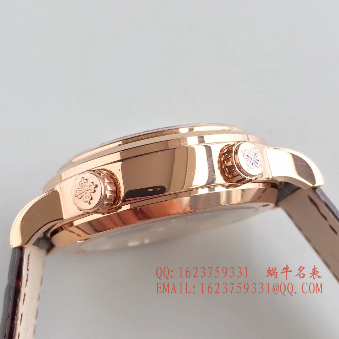 【 Video analysis 】高仿 PATEK PHILIPPE 超级复杂功能计时系列6102P-001 、6104G-001、铂金 wrist watch /6102R-001 玫瑰金 wrist watch  / BD219