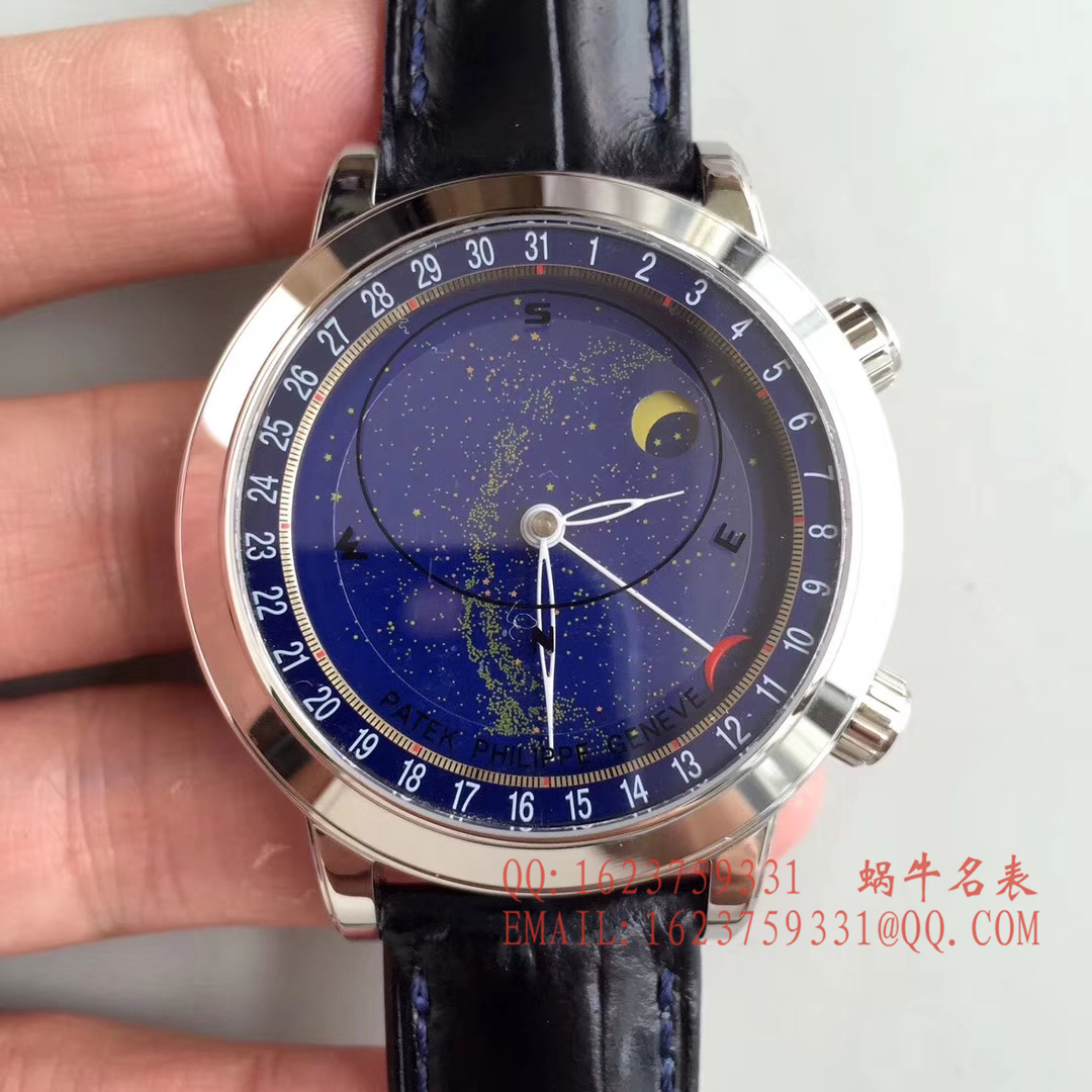 【 Video analysis 】高仿 PATEK PHILIPPE 超级复杂功能计时系列6102P-001 、6104G-001、铂金 wrist watch /6102R-001 玫瑰金 wrist watch  / BD219