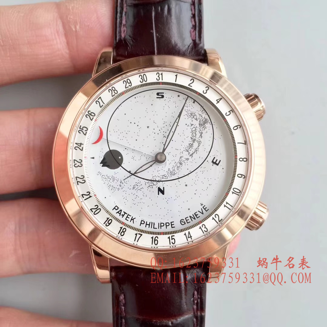 【 Video analysis 】高仿 PATEK PHILIPPE 超级复杂功能计时系列6102P-001 、6104G-001、铂金 wrist watch /6102R-001 玫瑰金 wrist watch  / BD219