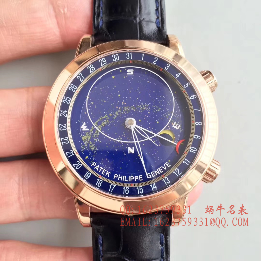 【 Video analysis 】高仿 PATEK PHILIPPE 超级复杂功能计时系列6102P-001 、6104G-001、铂金 wrist watch /6102R-001 玫瑰金 wrist watch  / BD219