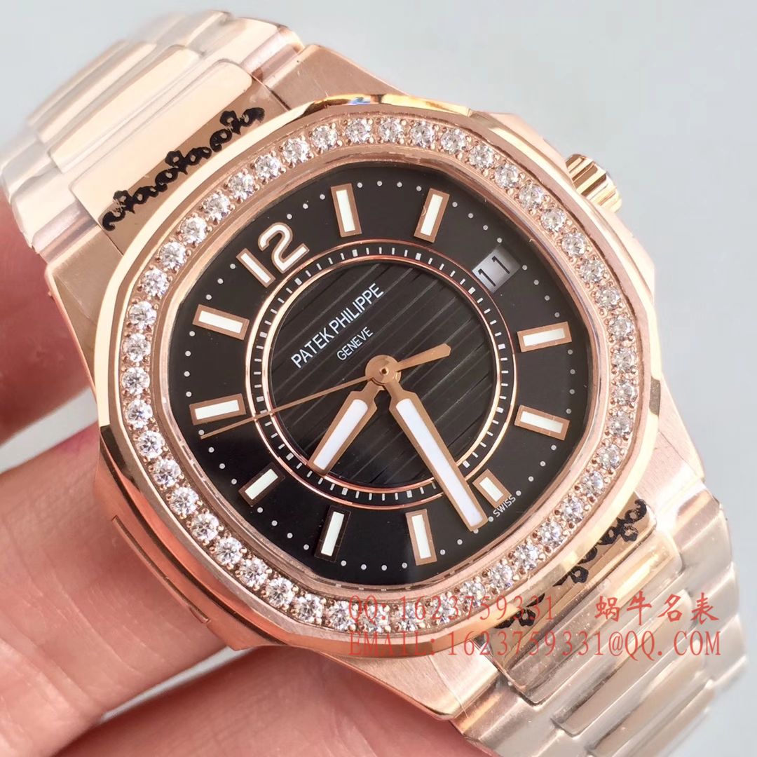 【JJ一比一超A高仿手表】 PATEK PHILIPPE 运动系列7011/1G-001 、7011/1G-010白金 wrist watch 、7011/1R-010 、7011/1R-001玫瑰金女士 wrist watch ( Nautilus ) / BD220