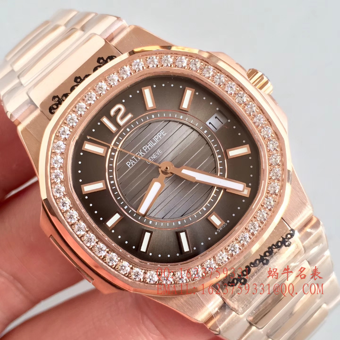 【JJ一比一超A高仿手表】 PATEK PHILIPPE 运动系列7011/1G-001 、7011/1G-010白金 wrist watch 、7011/1R-010 、7011/1R-001玫瑰金女士 wrist watch ( Nautilus ) / BD220