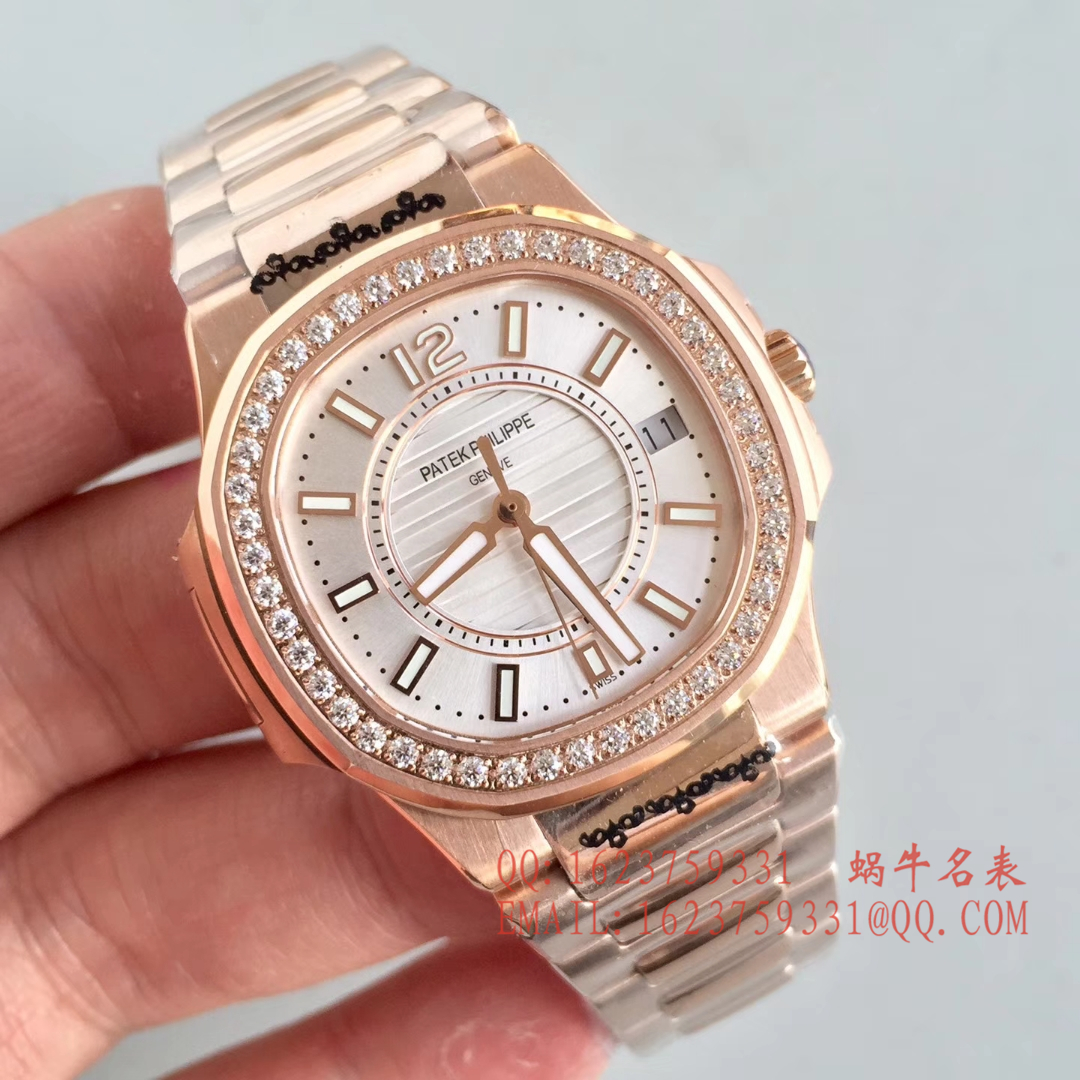 【JJ一比一超A高仿手表】 PATEK PHILIPPE 运动系列7011/1G-001 、7011/1G-010白金 wrist watch 、7011/1R-010 、7011/1R-001玫瑰金女士 wrist watch ( Nautilus ) / BD220