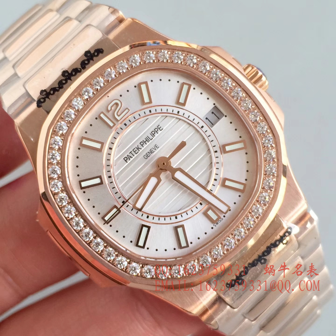 【JJ一比一超A高仿手表】 PATEK PHILIPPE 运动系列7011/1G-001 、7011/1G-010白金 wrist watch 、7011/1R-010 、7011/1R-001玫瑰金女士 wrist watch ( Nautilus ) / BD220