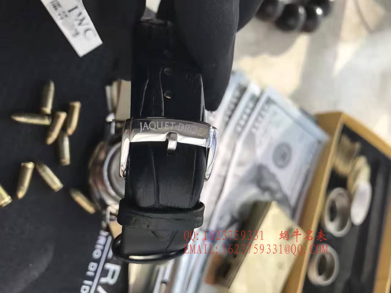 【实拍图鉴赏】KS Factory 1:1超A精仿手表之 Jaquet Droz 大秒针系列J006030270手表 /  Jaquet Droz YK01