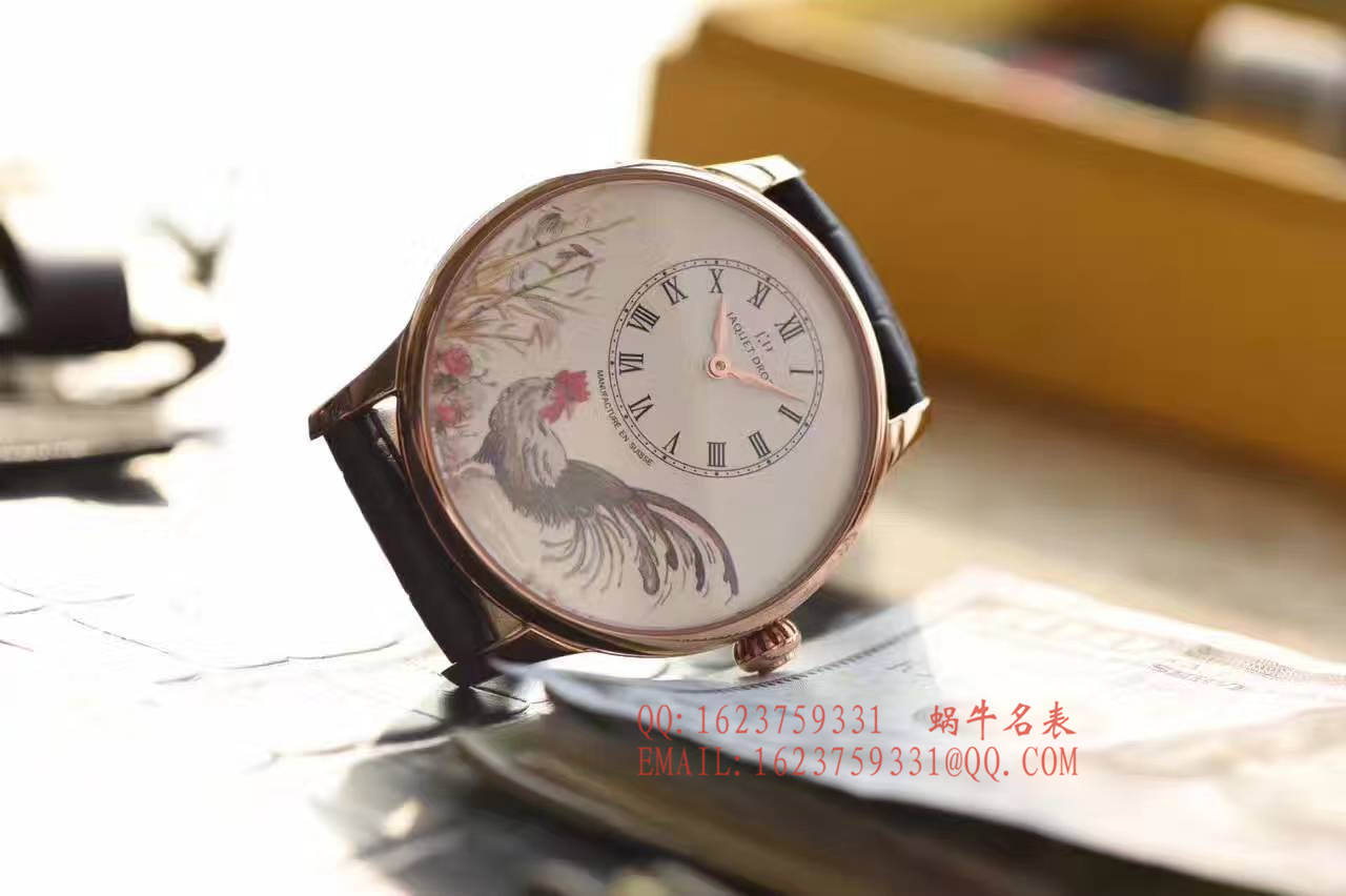 【 top 复刻高仿手表】 Jaquet Droz 时分小针盘系列J005013216 wrist watch  / YD006