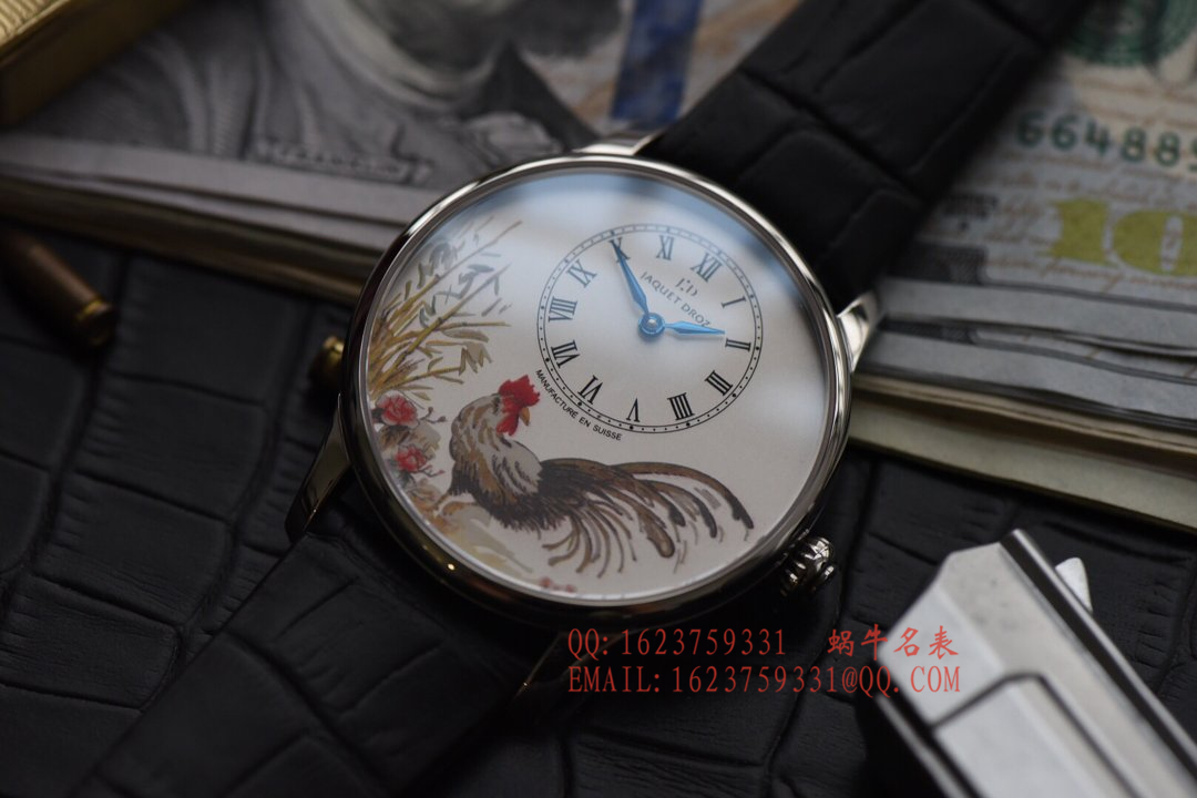 【 top 复刻高仿手表】 Jaquet Droz 时分小针盘系列J005013216 wrist watch  / YD006