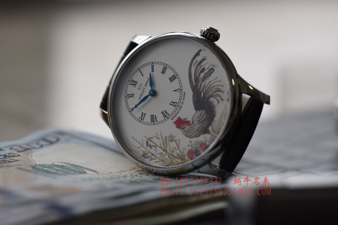 【 top 复刻高仿手表】 Jaquet Droz 时分小针盘系列J005013216 wrist watch  / YD006
