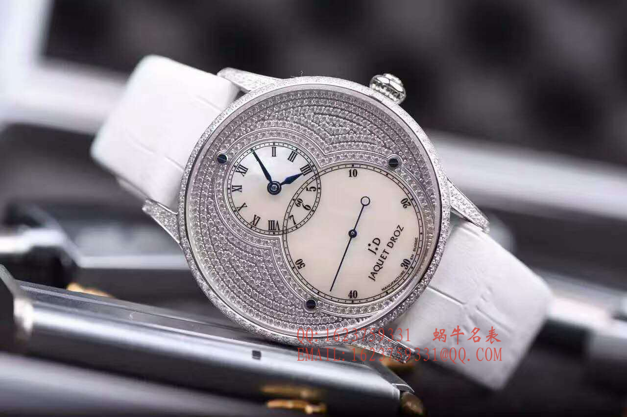 【实拍图鉴赏】一比一精高仿手表之 Jaquet Droz 大秒针系列J003034205 wrist watch  /  Jaquet Droz YK03