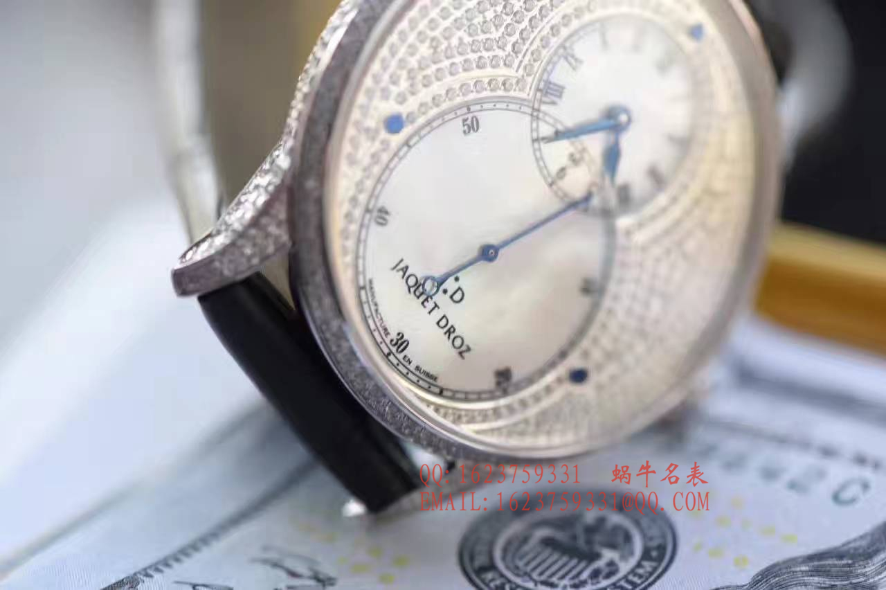 【实拍图鉴赏】一比一精高仿手表之 Jaquet Droz 大秒针系列J003034205 wrist watch  /  Jaquet Droz YK03