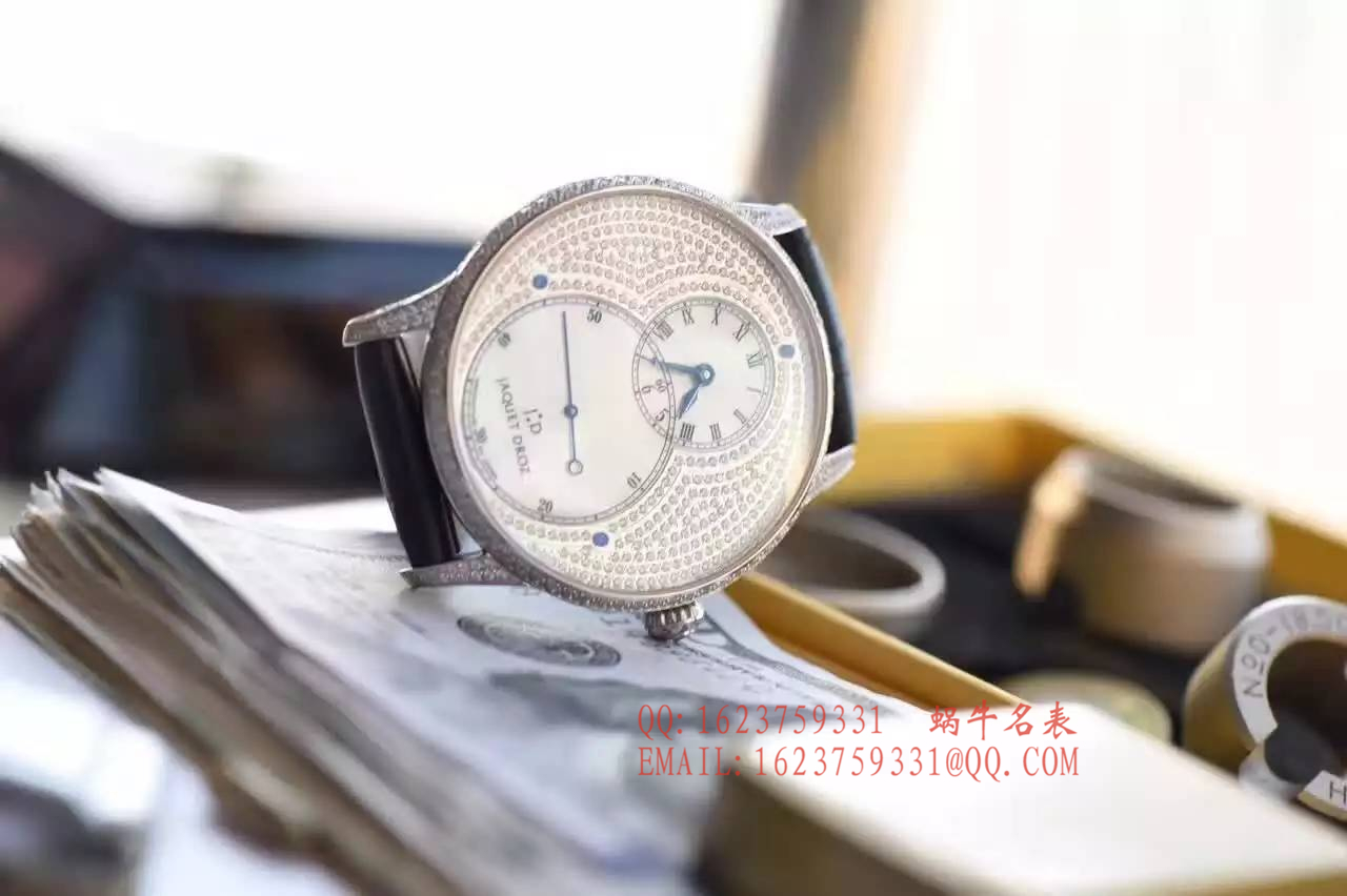 【实拍图鉴赏】一比一精高仿手表之 Jaquet Droz 大秒针系列J003034205 wrist watch  /  Jaquet Droz YK03