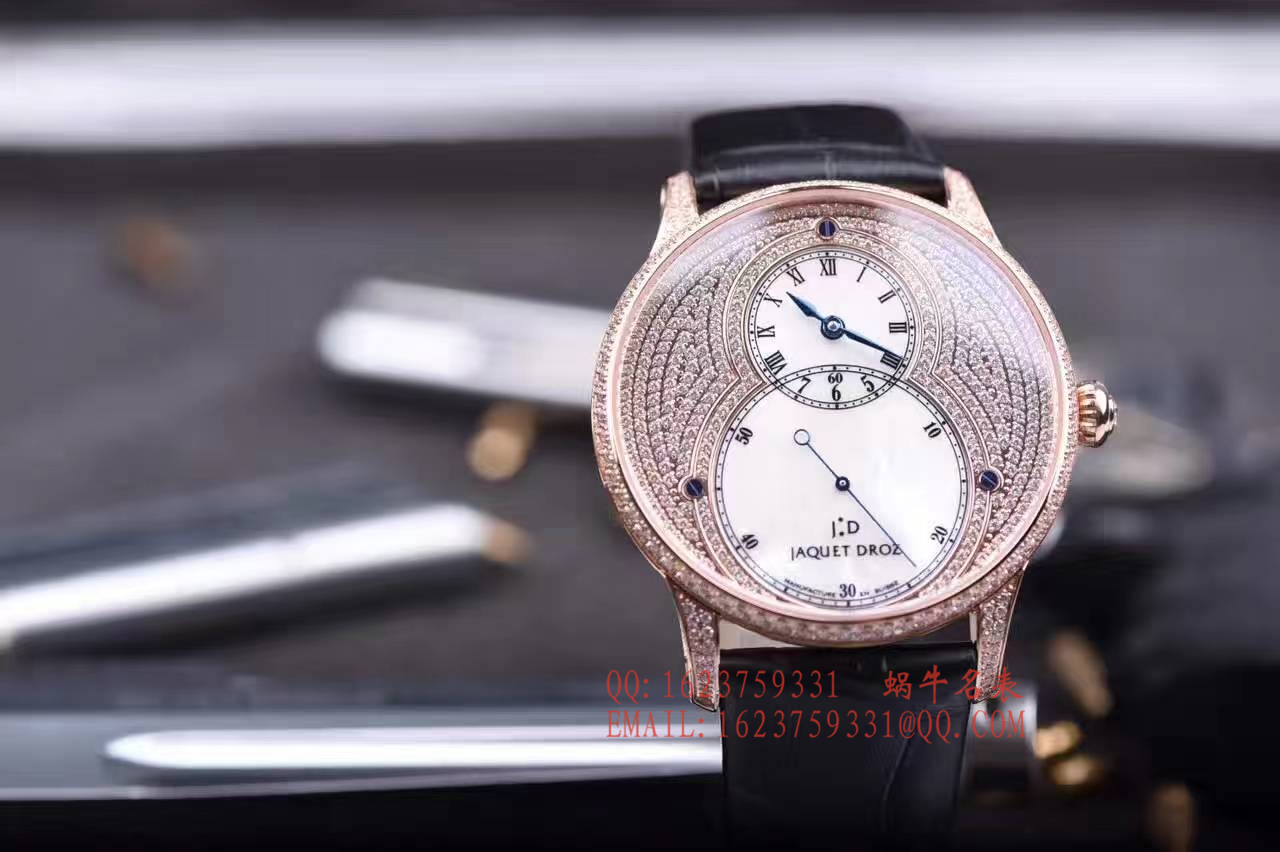 【实拍图鉴赏】1:1超A高仿手表之 Jaquet Droz 大秒针系列J014013226 wrist watch  /  Jaquet Droz YK04