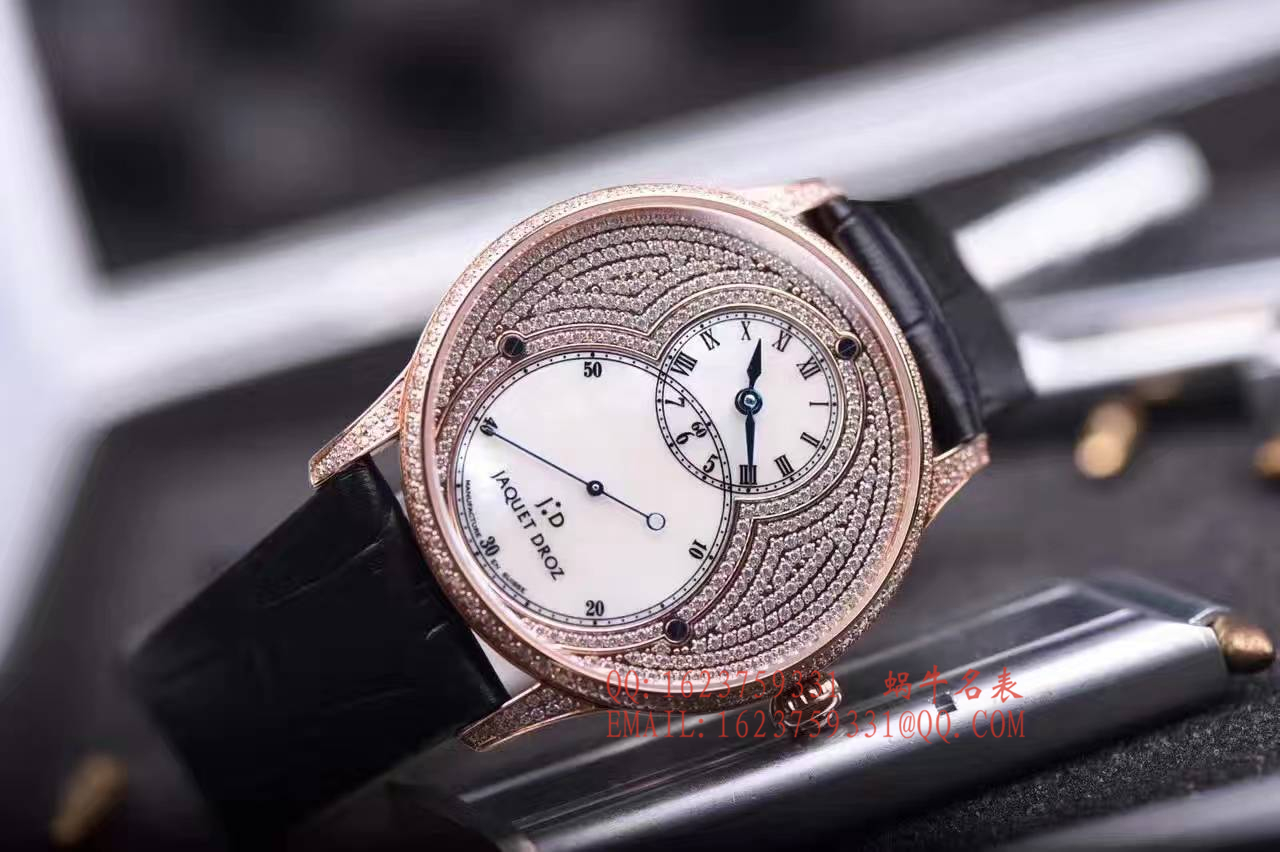 【实拍图鉴赏】1:1超A高仿手表之 Jaquet Droz 大秒针系列J014013226 wrist watch  /  Jaquet Droz YK04
