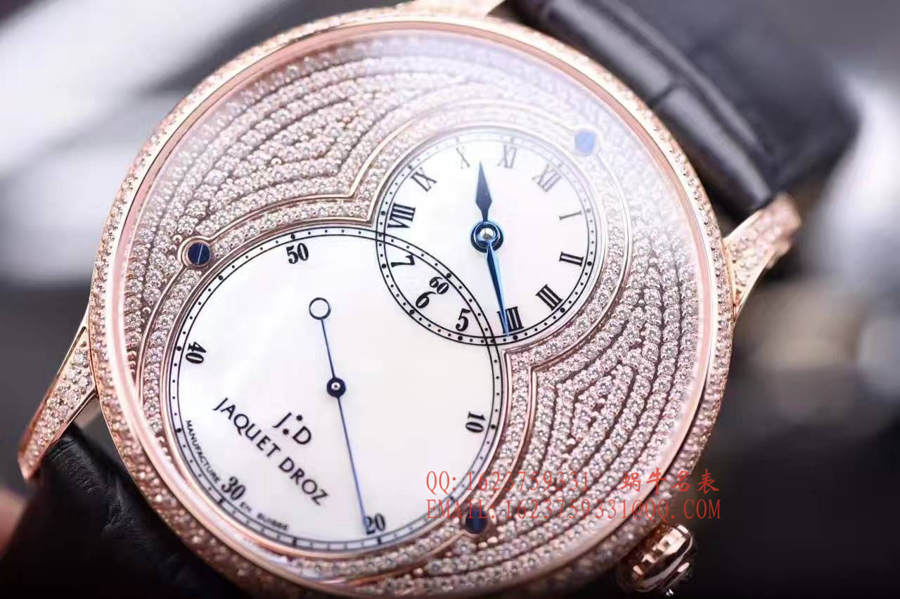 【实拍图鉴赏】1:1超A高仿手表之 Jaquet Droz 大秒针系列J014013226 wrist watch  /  Jaquet Droz YK04