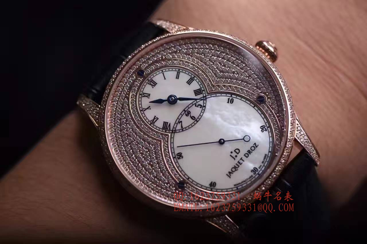 【实拍图鉴赏】1:1超A高仿手表之 Jaquet Droz 大秒针系列J014013226 wrist watch  /  Jaquet Droz YK04