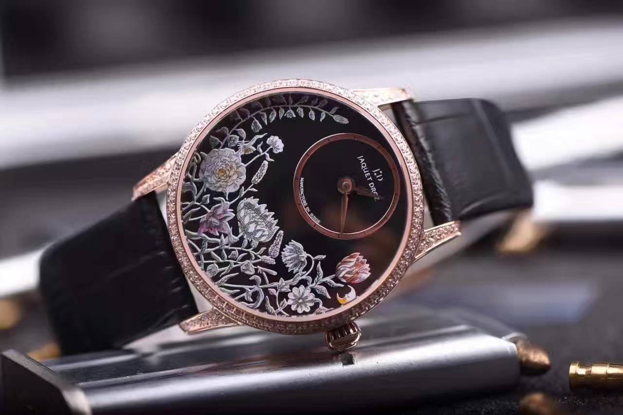 【实拍图鉴赏】KS Factory 1:1超A高仿手表之 Jaquet Droz 艺术工坊系列J005003221女表 /  Jaquet Droz YK07