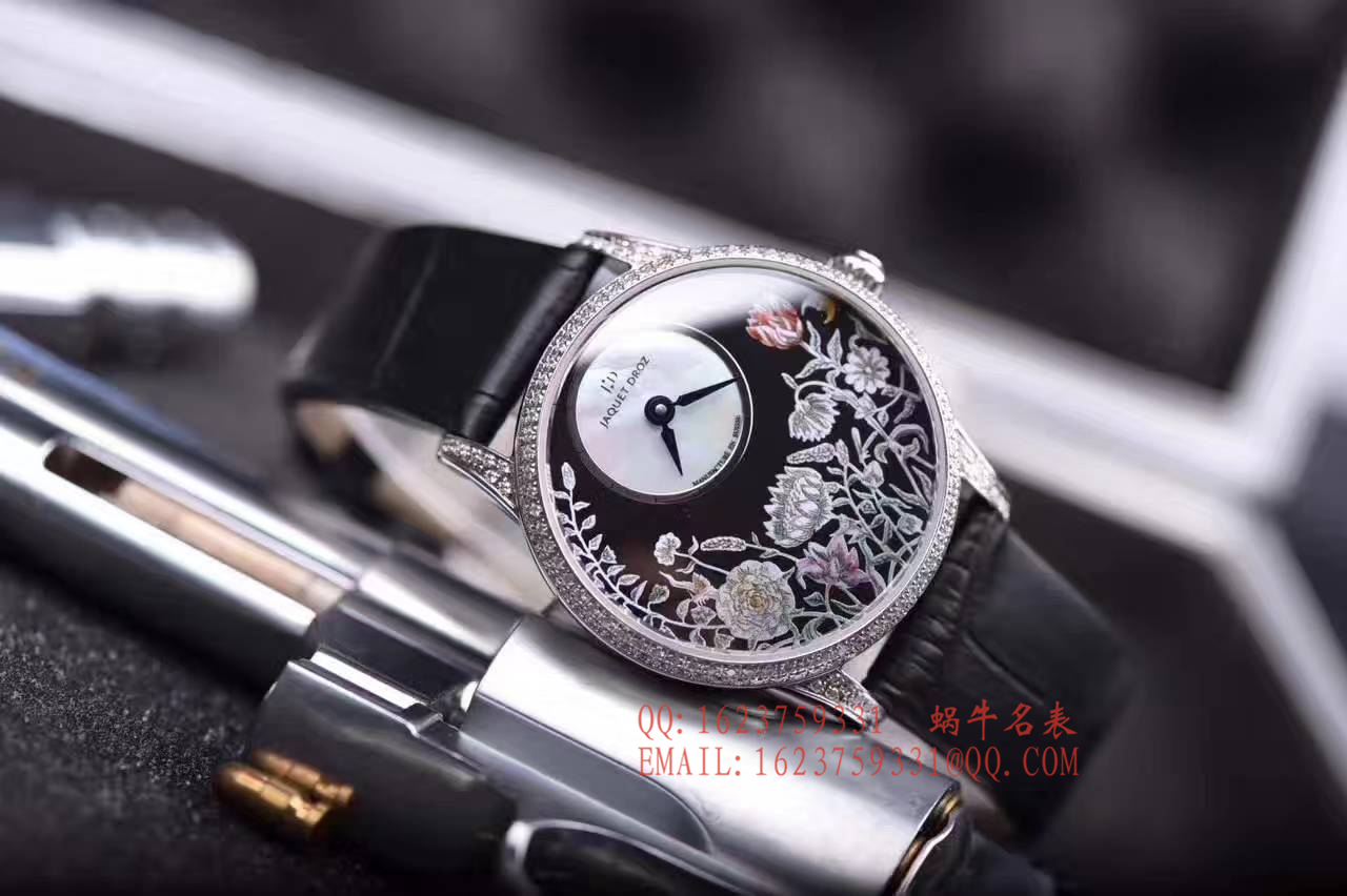 【实拍图鉴赏】KS Factory 1:1 top 复刻高仿手表之 Jaquet Droz 艺术工坊系列J005004201女表 /  Jaquet Droz YK06