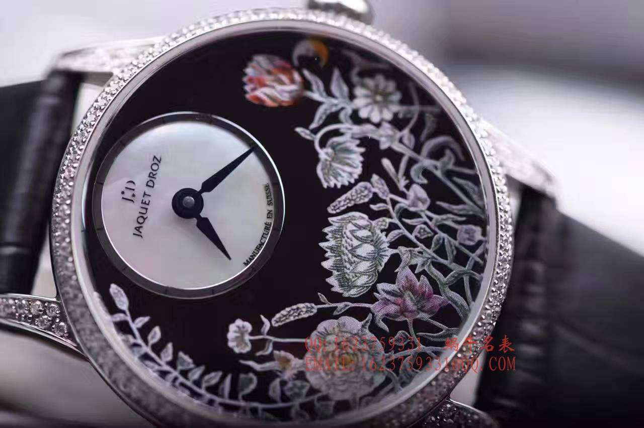 【实拍图鉴赏】KS Factory 1:1 top 复刻高仿手表之 Jaquet Droz 艺术工坊系列J005004201女表 /  Jaquet Droz YK06