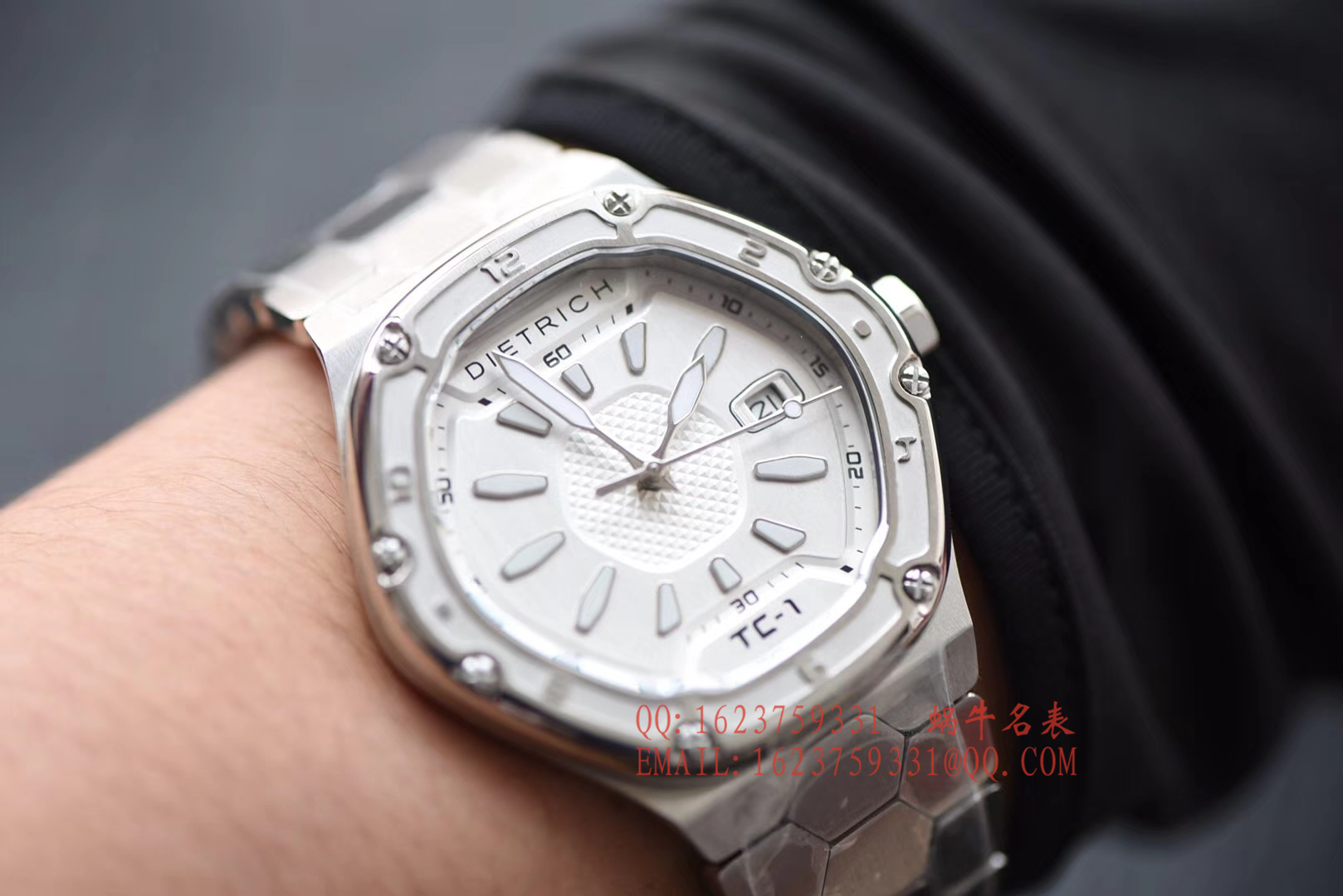 【正品，专柜最新款同步发售】德国品牌Dietrich帝特利威男士 wrist watch ，TC-1系列 / CBDietrich 02