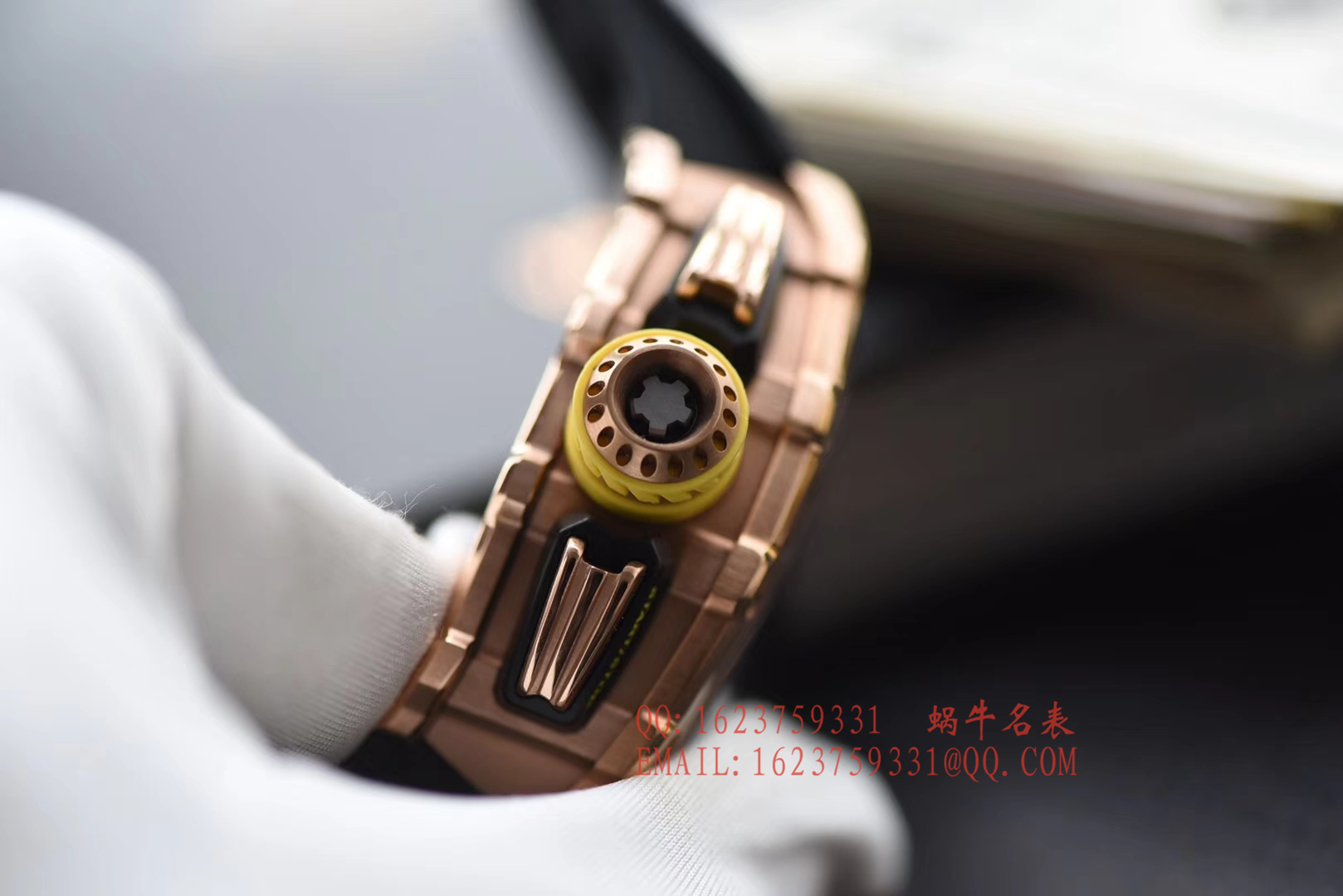 【独家 Video analysis KV一比一超A高仿手表】 Richard Miller RICHARD MILLE男士系列RM 11-03RG wrist watch  / RM 011D