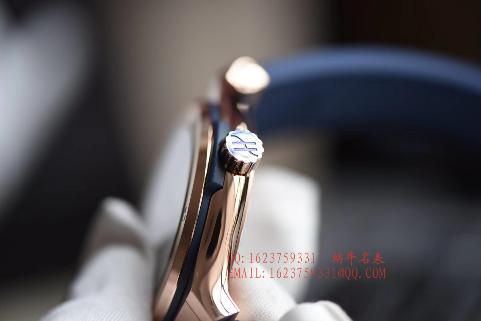 【JJ一比一超A高仿手 表】  Hublot 经典融合系列 hublot classic fusion  kinggold金壳蓝面 / YB053
