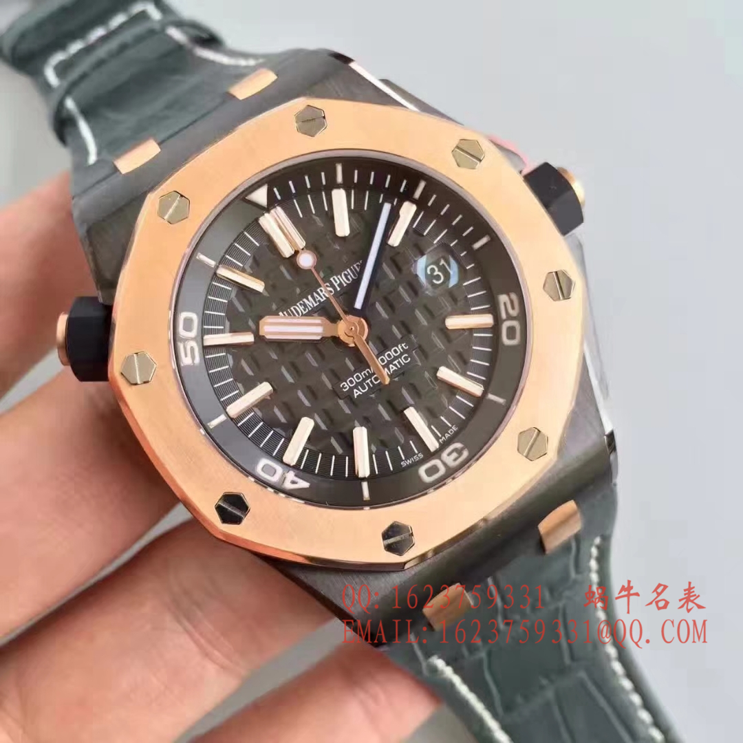【 Video analysis JF Factory 一比一高仿手表】Audemars Piguet  Royal Oak Offshore 系列15709TR.OO.A005CR.01男表 / AP077A