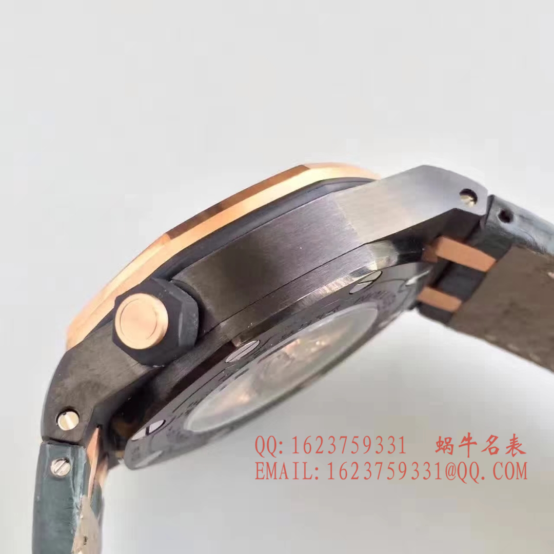【 Video analysis JF Factory 一比一高仿手表】Audemars Piguet  Royal Oak Offshore 系列15709TR.OO.A005CR.01男表 / AP077A