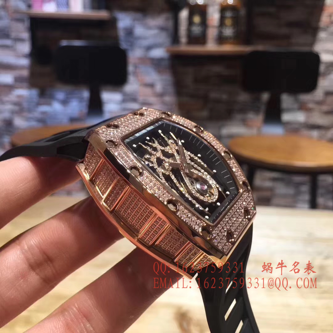  Richard Miller 女士系列RM 19-01 TOURBILLON NATALIE PORTMAN wrist watch (蜘蛛镶钻女表) / RM 19-01