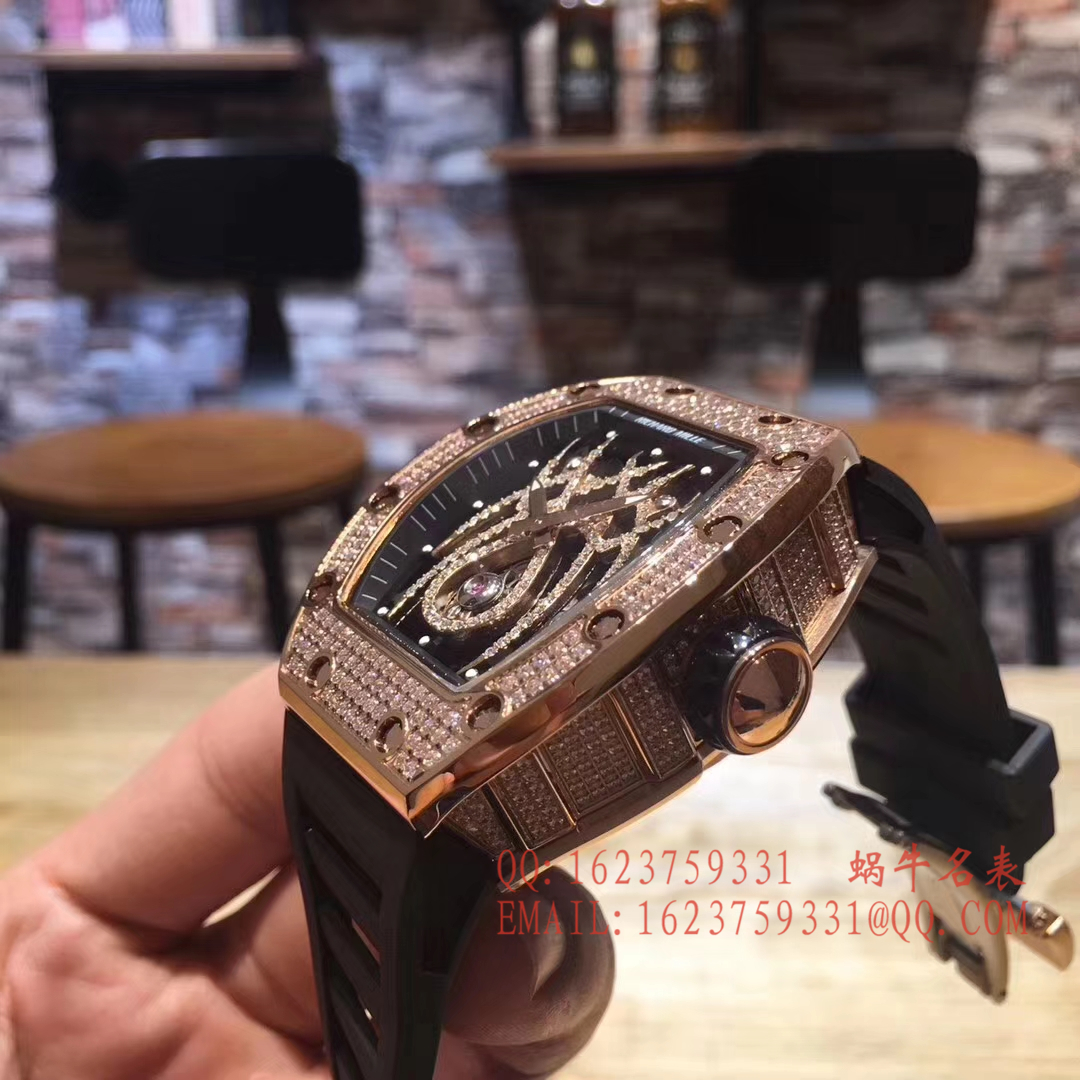  Richard Miller 女士系列RM 19-01 TOURBILLON NATALIE PORTMAN wrist watch (蜘蛛镶钻女表) / RM 19-01