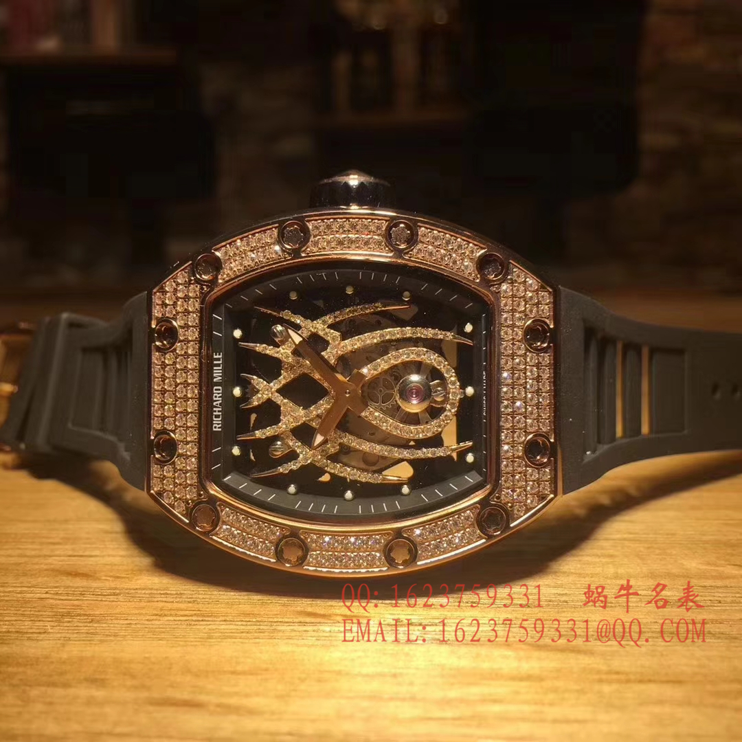  Richard Miller 女士系列RM 19-01 TOURBILLON NATALIE PORTMAN wrist watch (蜘蛛镶钻女表) / RM 19-01