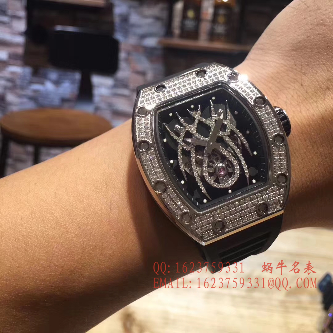  Richard Miller 女士系列RM 19-01 TOURBILLON NATALIE PORTMAN wrist watch (蜘蛛镶钻女表) / RM 19-01