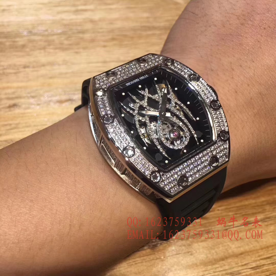  Richard Miller 女士系列RM 19-01 TOURBILLON NATALIE PORTMAN wrist watch (蜘蛛镶钻女表) / RM 19-01