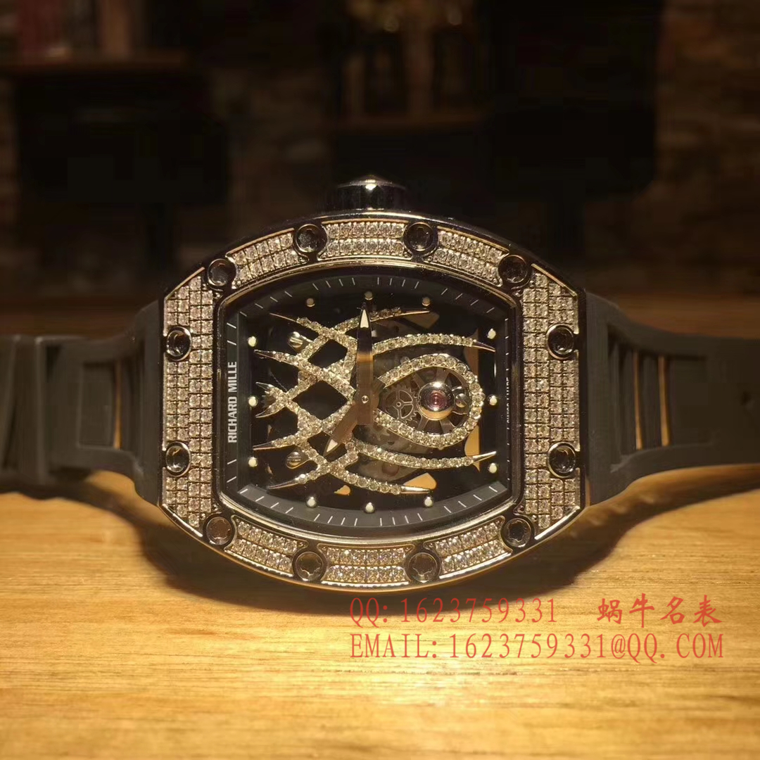  Richard Miller 女士系列RM 19-01 TOURBILLON NATALIE PORTMAN wrist watch (蜘蛛镶钻女表) / RM 19-01