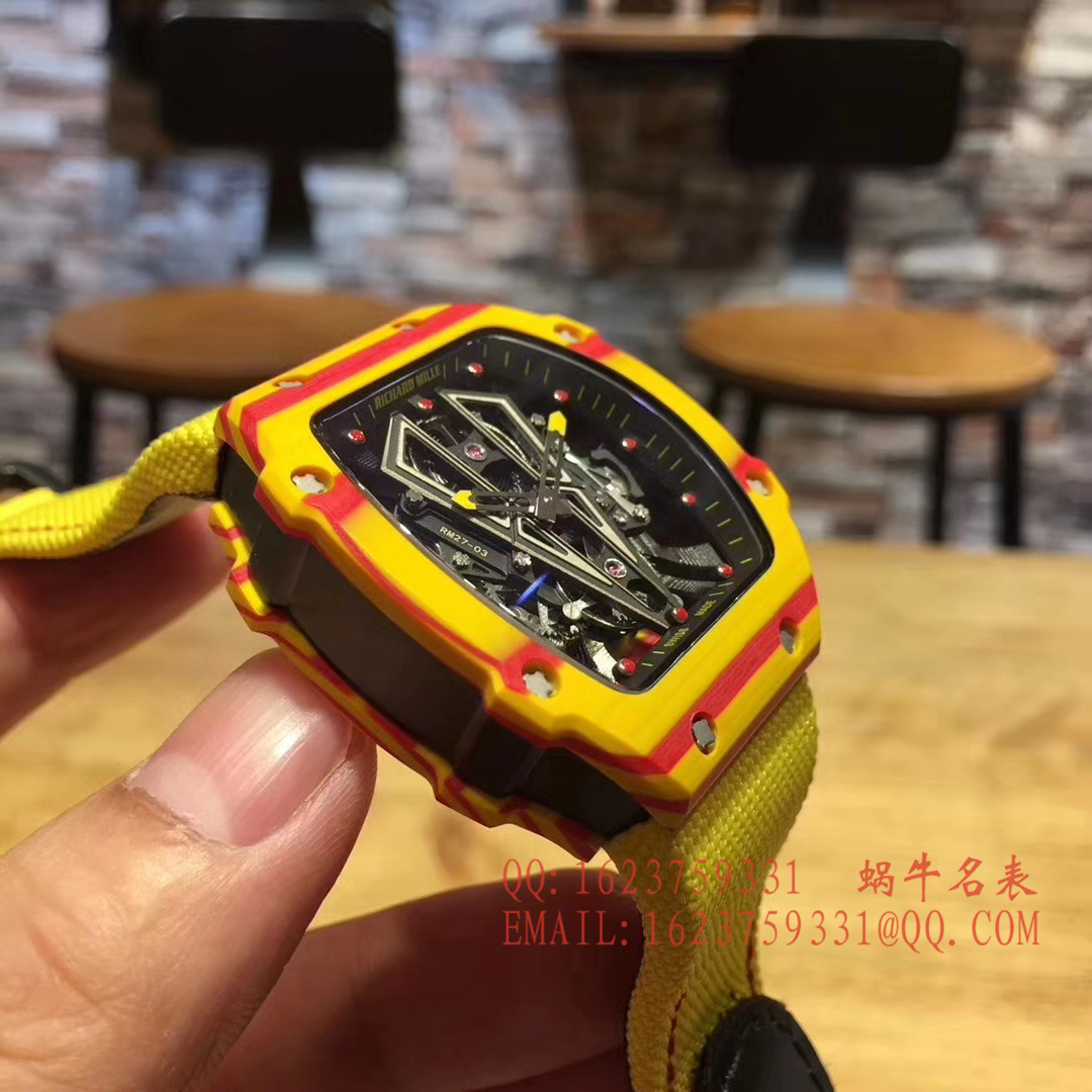 【RM一比一超A高仿手表】RICHARD MILLE RICHARD MILLE男士系列RM 27-03咆哮公牛 wrist watch  / RM 27-03