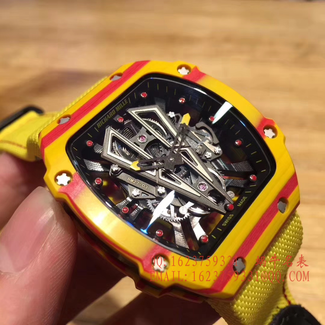 【RM一比一超A高仿手表】RICHARD MILLE RICHARD MILLE男士系列RM 27-03咆哮公牛 wrist watch  / RM 27-03