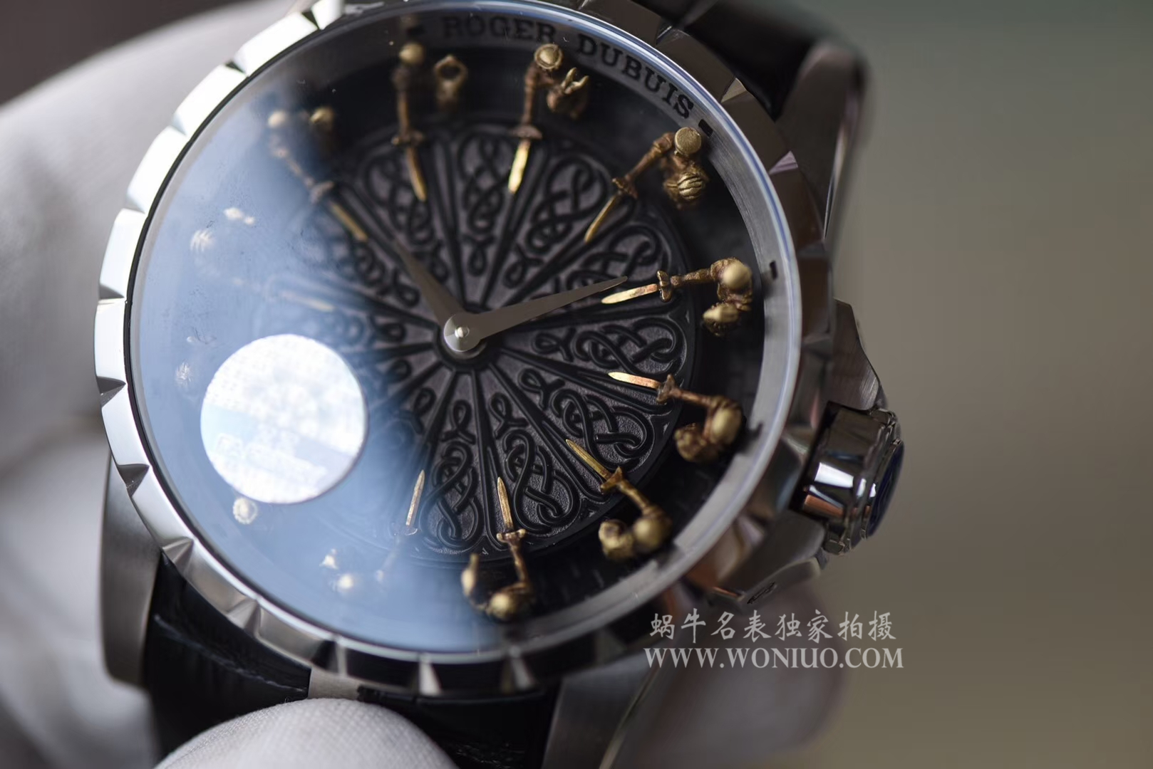 【独家 Video analysis ZZ一比一高仿手表】Roger DubuisEXCALIBUR（王者系列）系列12圆桌骑士RDDBEX0495 wrist watch  / LJ005