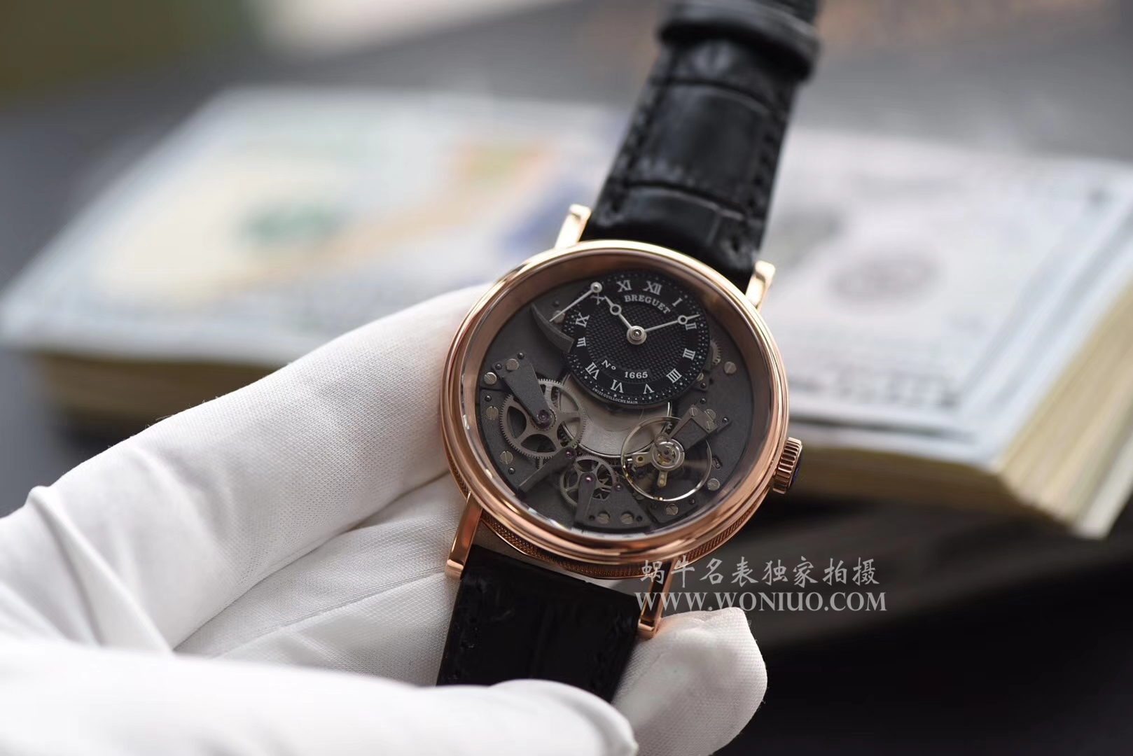 【SF一比一超A高精仿手表】 Breguet 传世系列7057BR/G9/9W6 wrist watch  / BZ043