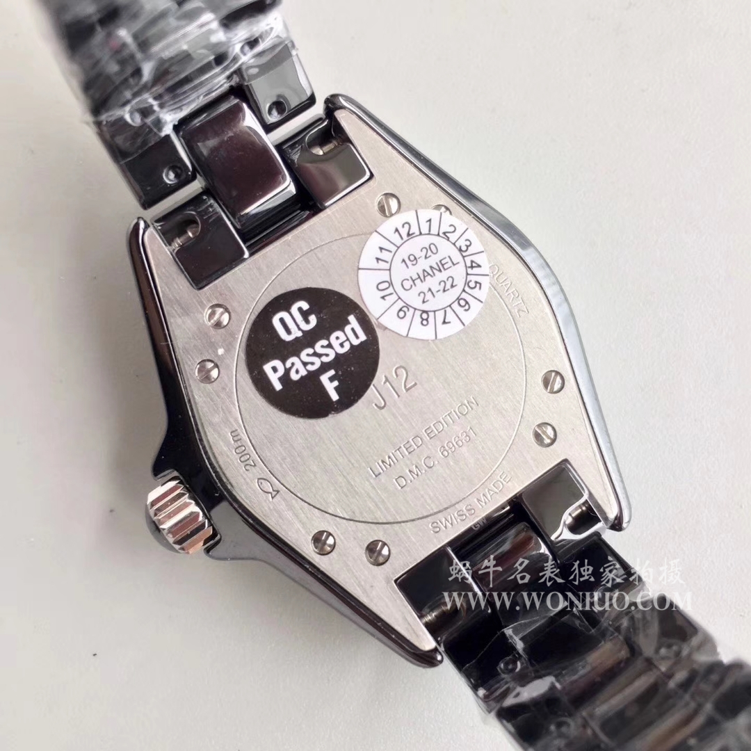 KOR出品 韩版 Chanel  J12香奈儿INTENSE 重置加强版 男女 wrist watch  / XB018