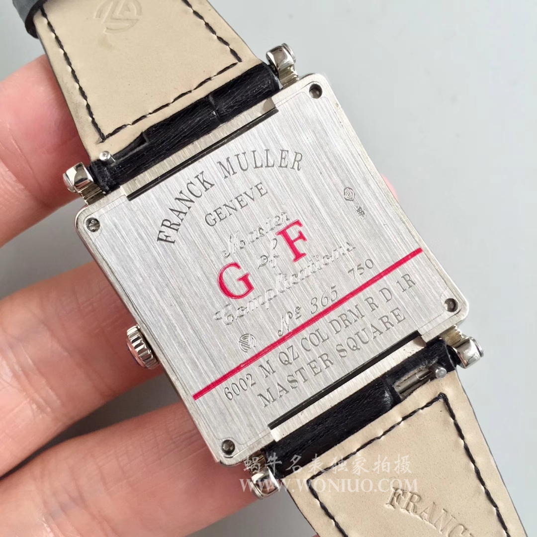【GF复刻工艺新极致复刻高仿——最强女表】Franck MullerFranck MullerMASTER SQUARE系列6002 M QZ女士石英 wrist watch  / FL024