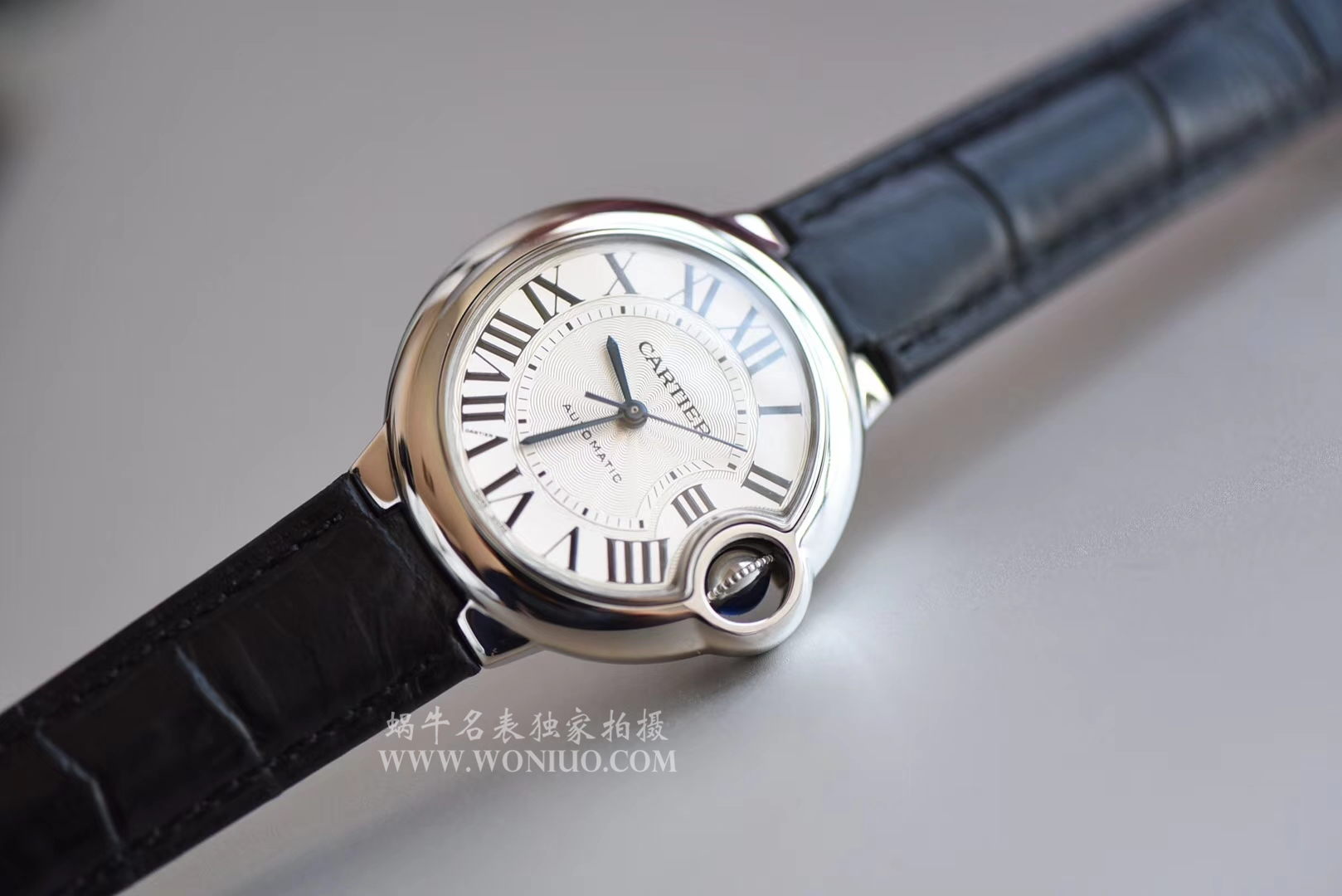 【HBBV6一比一超A高仿手表】 Cartier  蓝气球系列W6920085女士33毫米机械 wrist watch  / KDY109