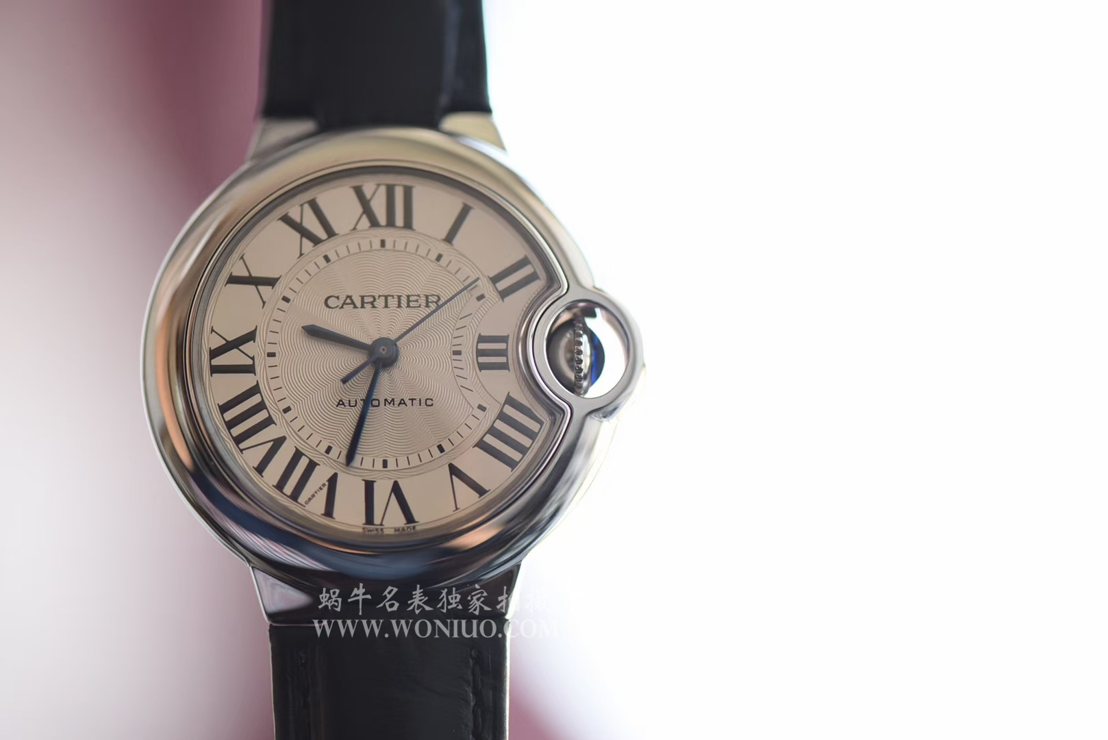 【HBBV6一比一超A高仿手表】 Cartier  蓝气球系列W6920085女士33毫米机械 wrist watch  / KDY109