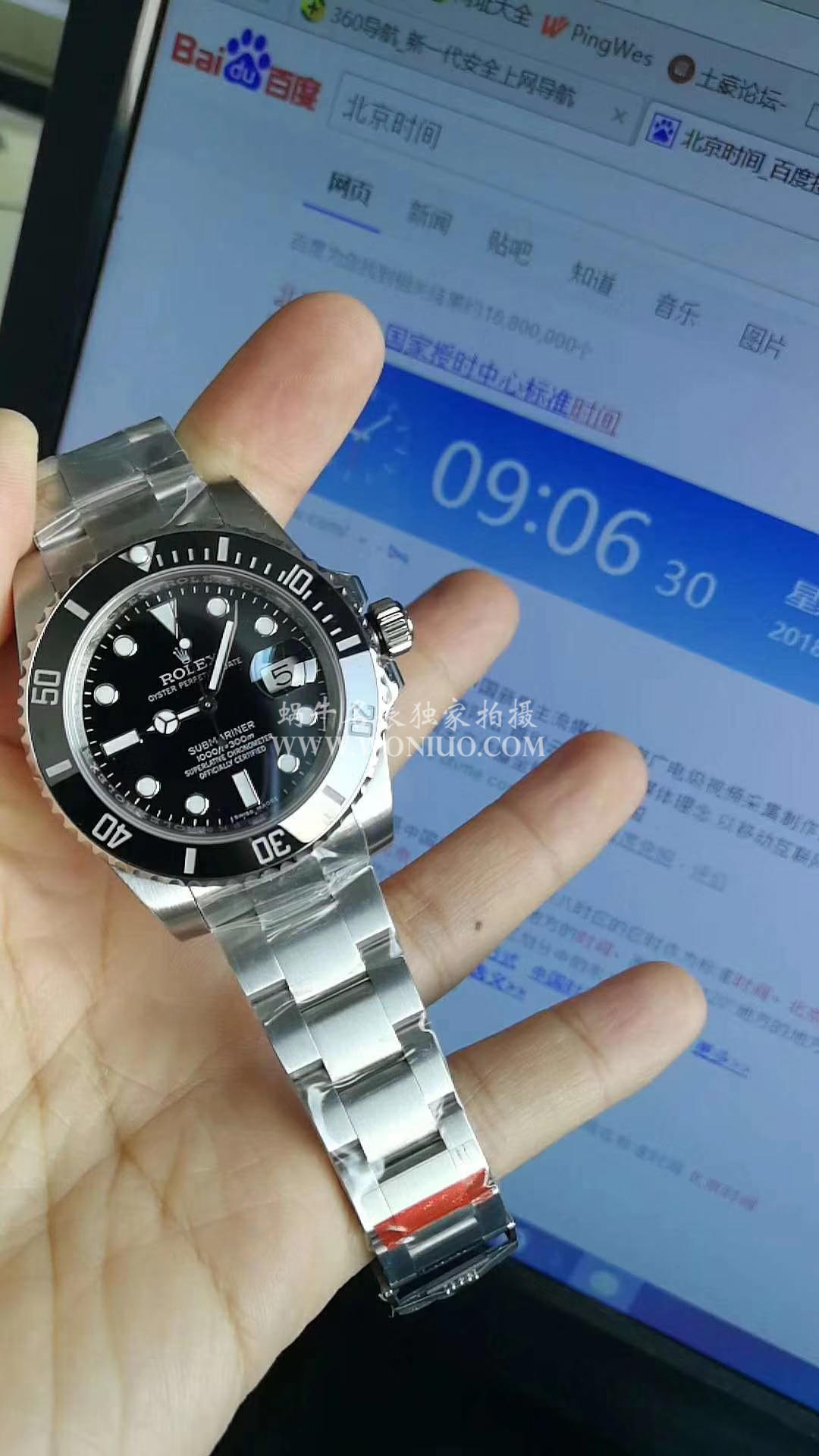 【独家视频测评N Factory V7版本】1:1超A高精仿手表 Rolex  Submariner 型系列116610LN-97200 《 Submariner 》  / R107